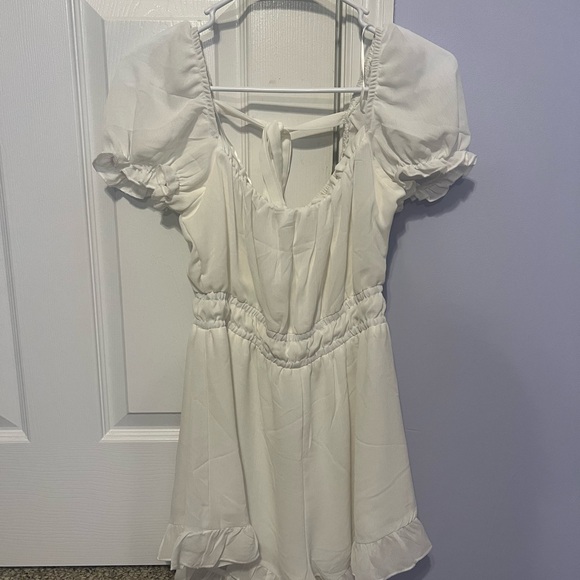 Princess Polly White Romper - Picture 3 of 4